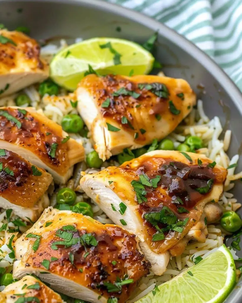 Honey Garlic Chicken Thighs