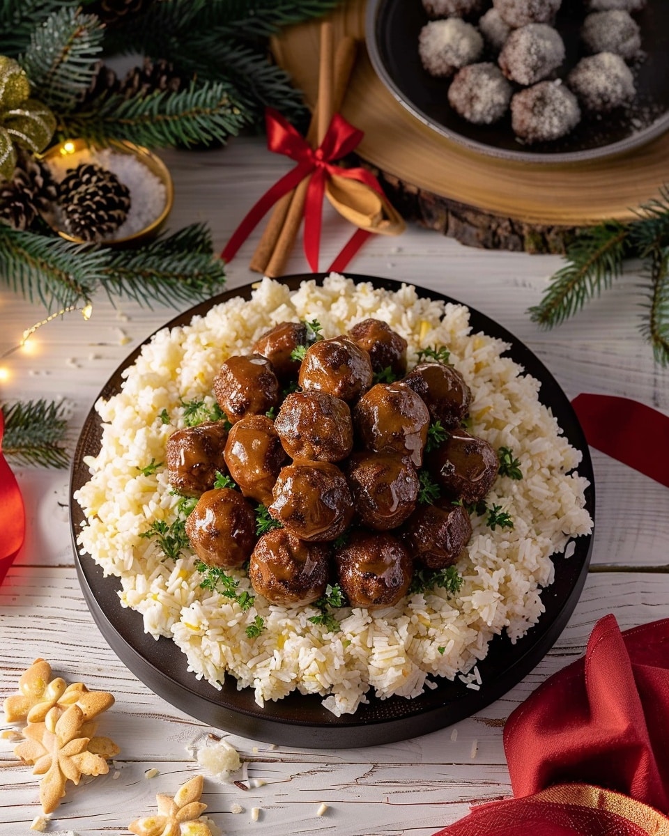 Honey Sriracha Glazed Meatballs