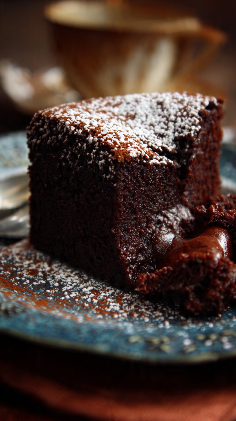 Hot Chocolate Fudge Cake