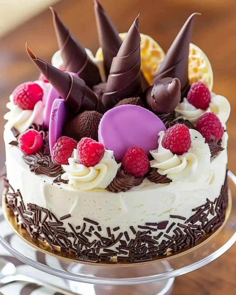 Ice Cream Chocolate Overload Explosion Cake