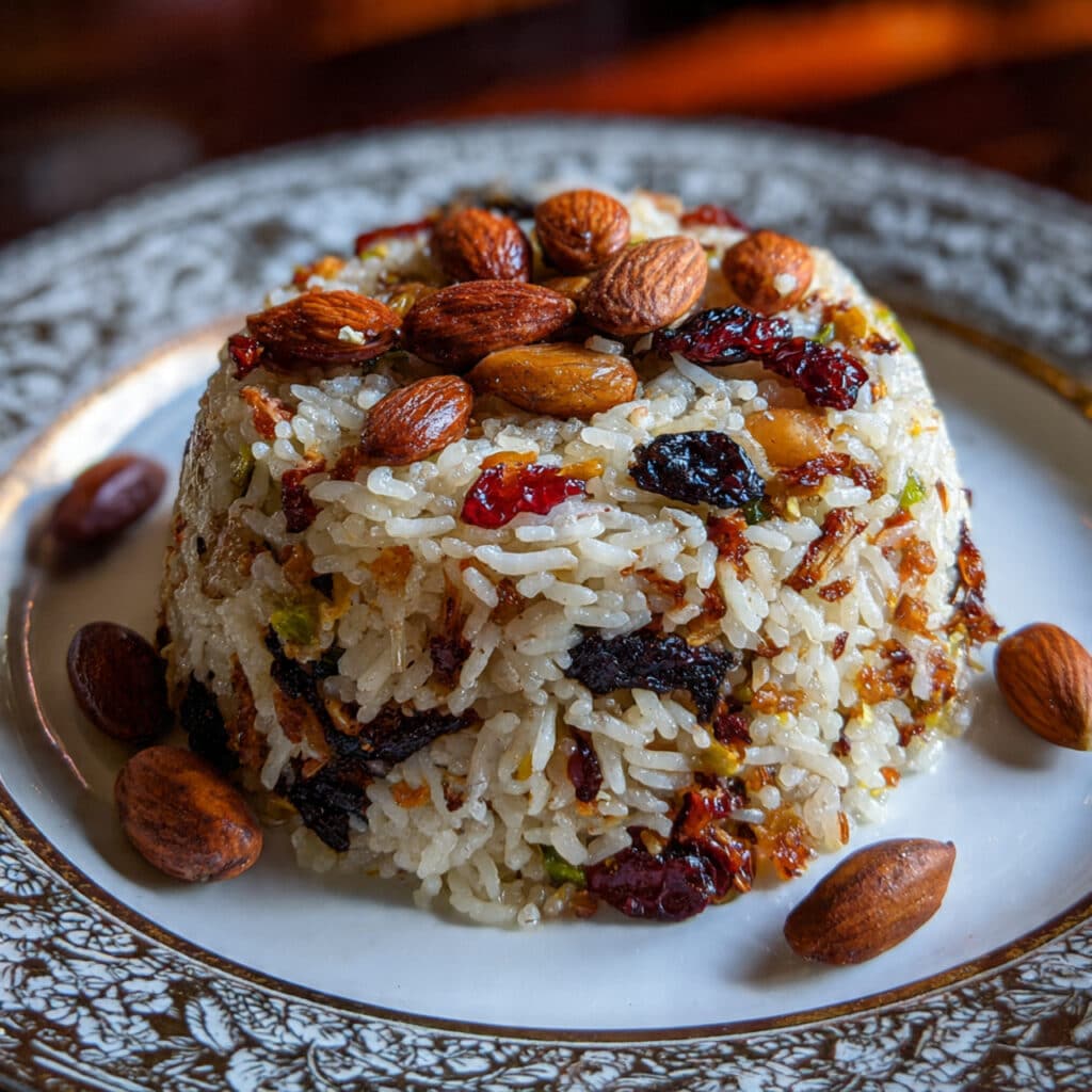 Iranin Rice Iranian Rice with Nuts and Dried Fruits (Persian Jeweled Rice) | Savory ...