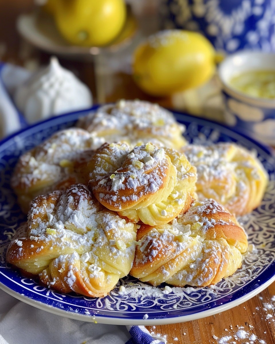 Irresistibly Soft Italian Lemon Knot Cookies