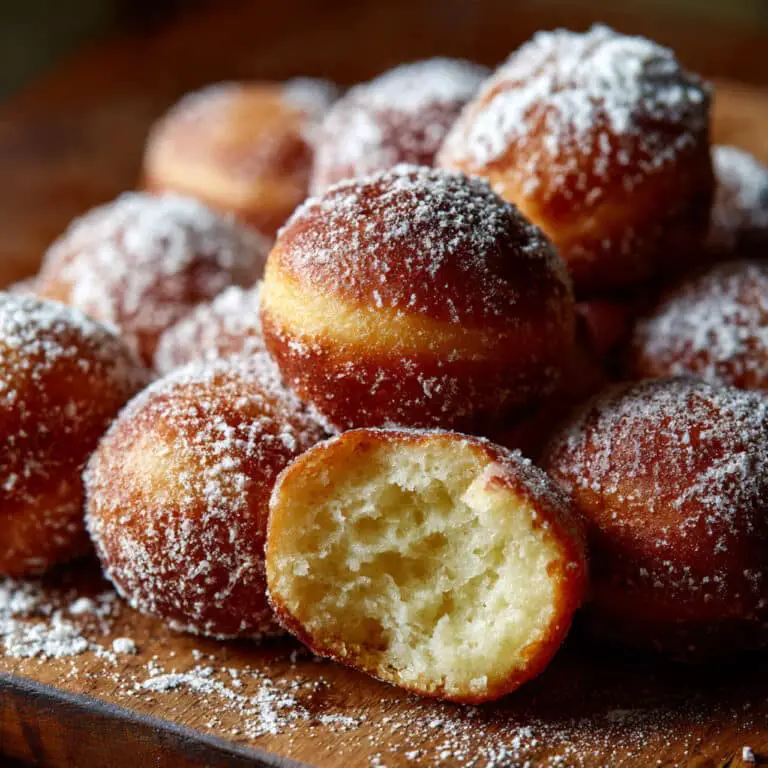 Italian Bomboloni (Custard Doughnuts)