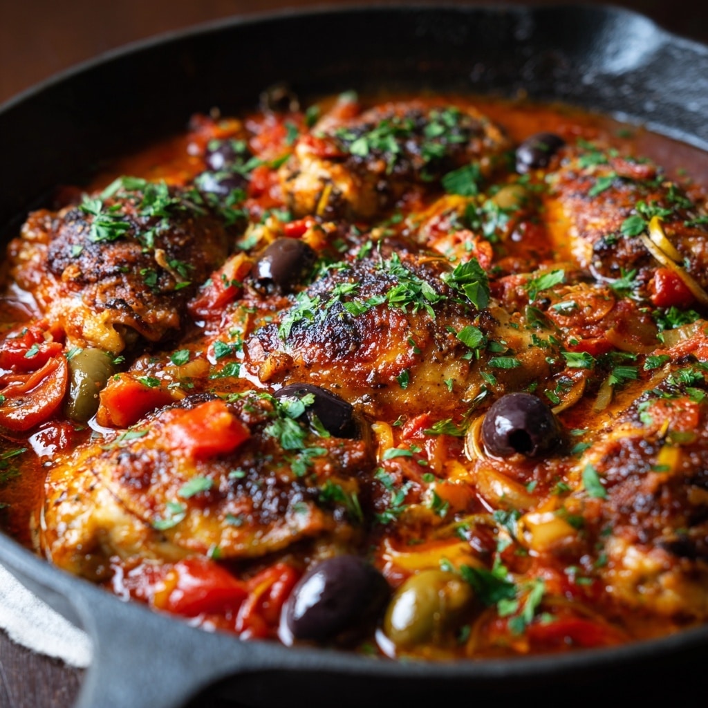 Italian Chicken Cacciatore Recipe