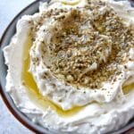 Labneh With Za'atar and Olive Oil