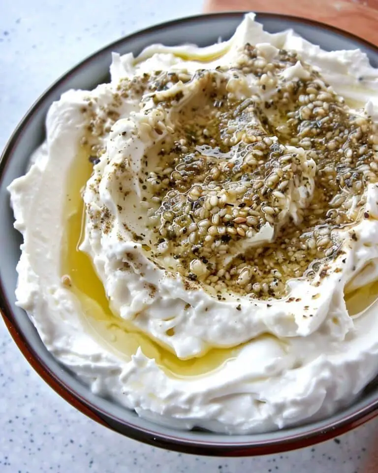 Labneh With Za’atar and Olive Oil