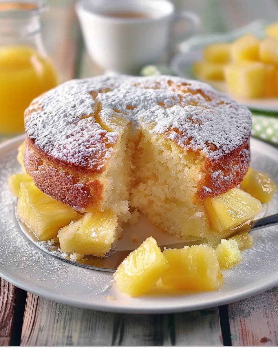 Lazy Amish Pineapple Cake