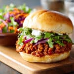 Lentil Sloppy Joes (Stove or Slow Cooker)
