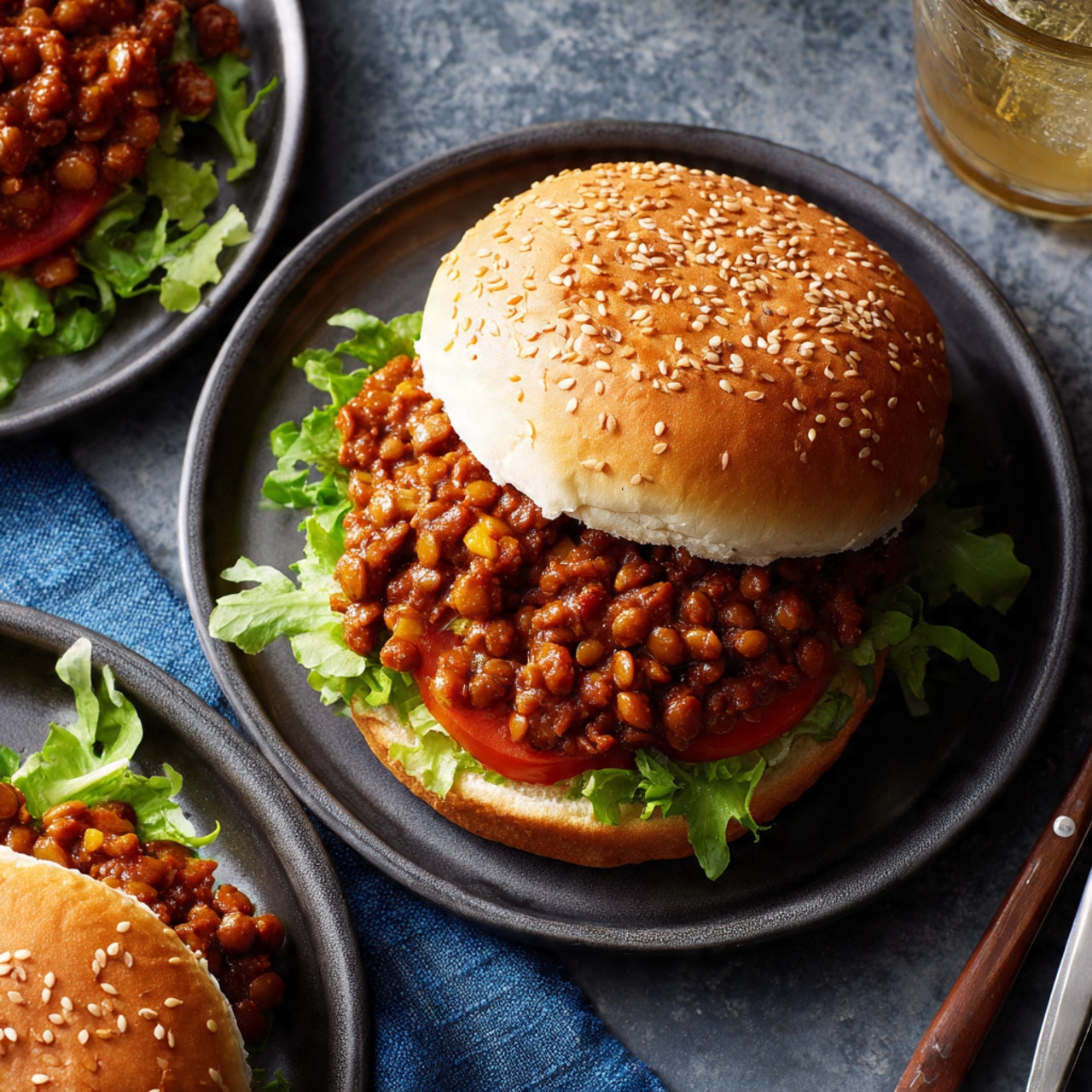 Lentil Sloppy Joes (Stove or Slow Cooker)