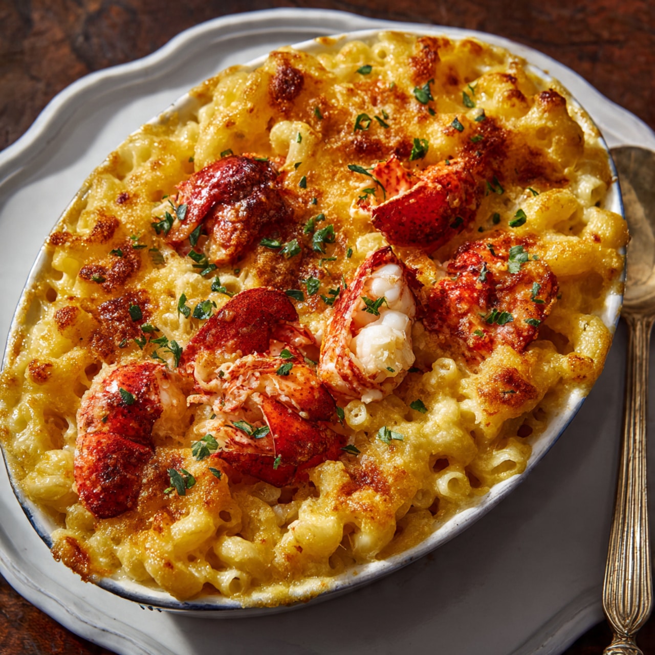 Lobster, Crab and Shrimp Macaroni and Cheese