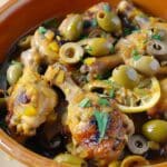 Moroccan Chicken with Lemon and Olives