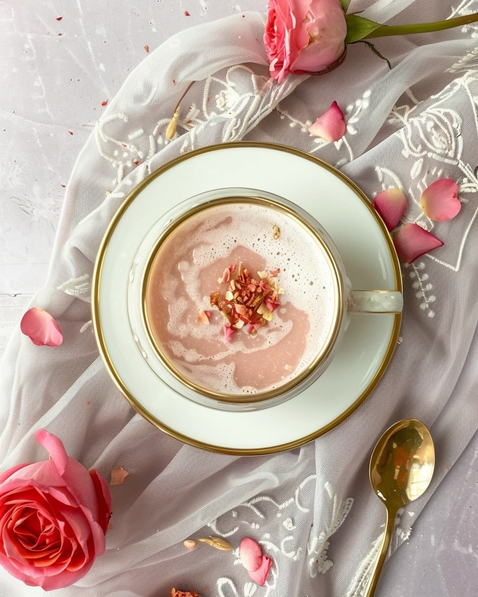 Malabi (Rosewater Milk Pudding)