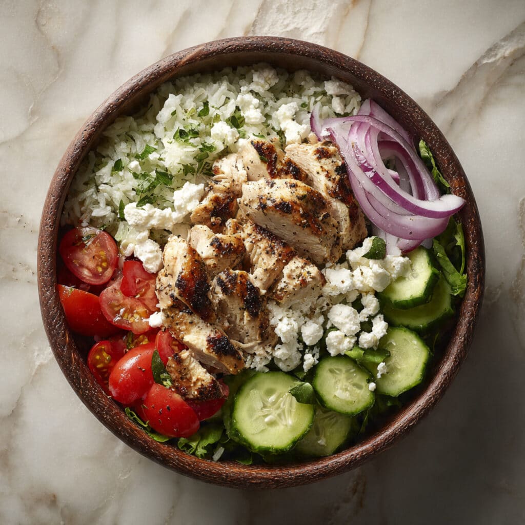 Mediterranean Chicken Bowls