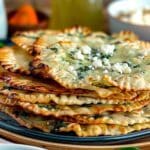 Mediterranean Spinach and Feta Crisps