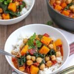 Moroccan Pumpkin & Chickpea Stew