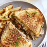 Mushroom Patty Melt