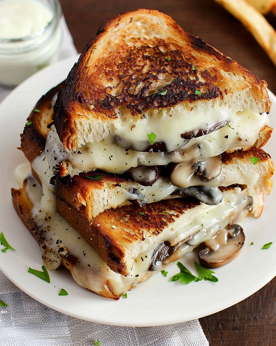 Mushroom Patty Melt