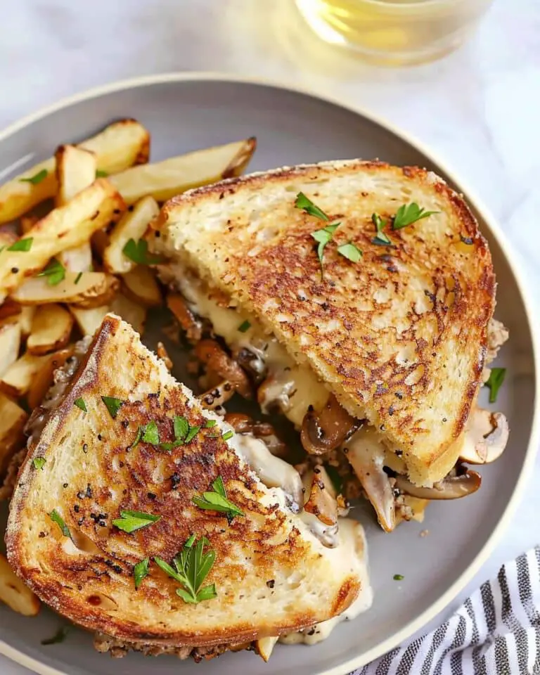 Mushroom Patty Melt