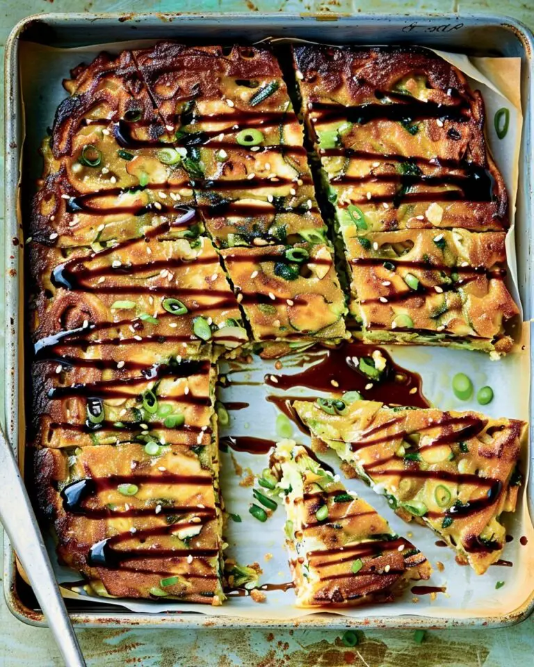 Okonomiyaki-Inspired Traybake Recipe