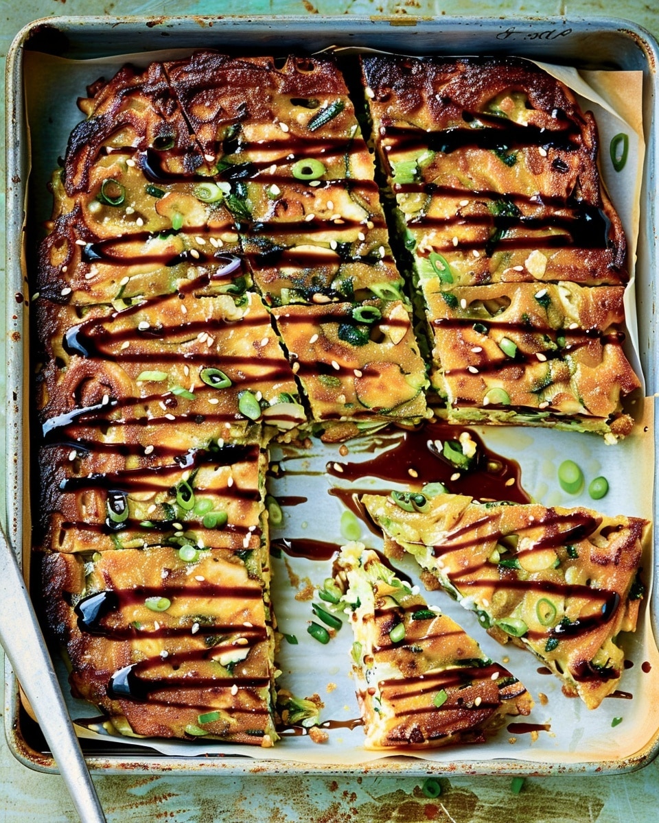 Okonomiyaki-Inspired Traybake Recipe