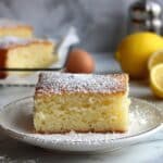One Bowl Lemon Snack Cake