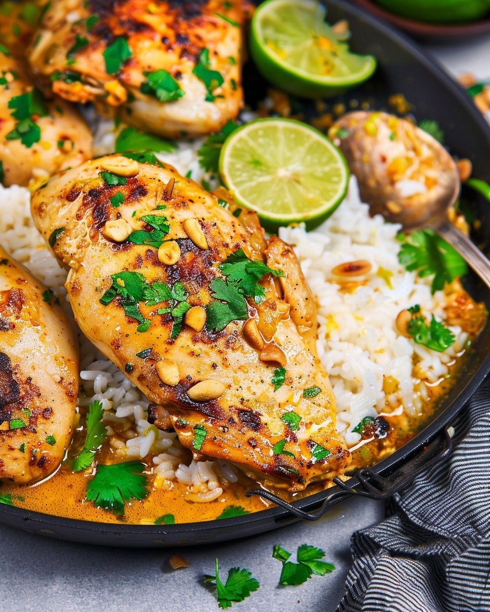 One Pan Coconut Lime Chicken