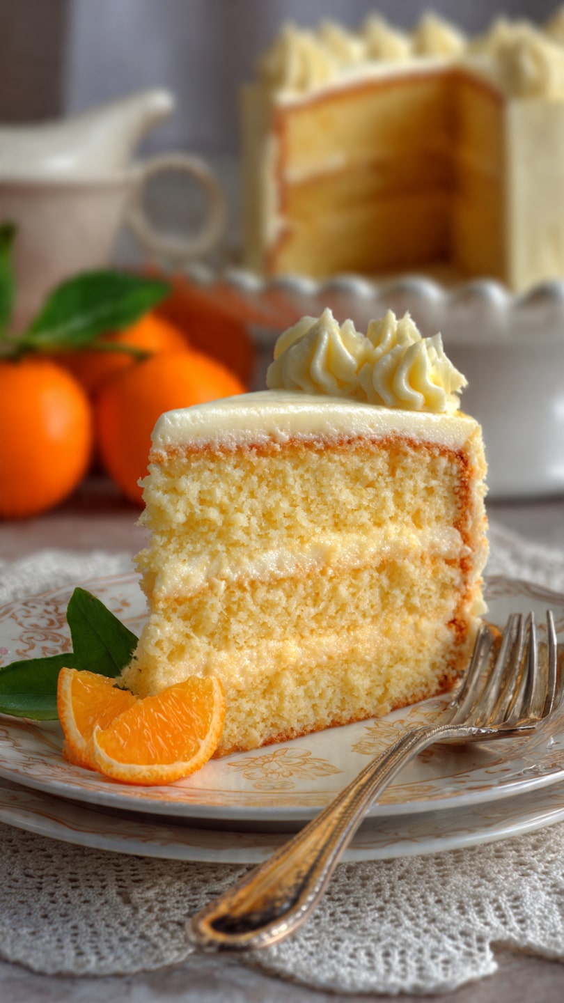 Orange Creamsicle Cake