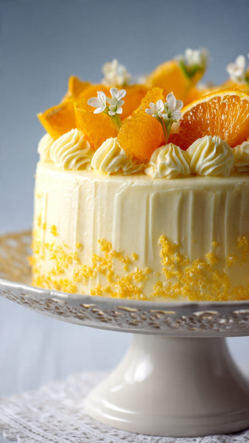 Orange Creamsicle Cake