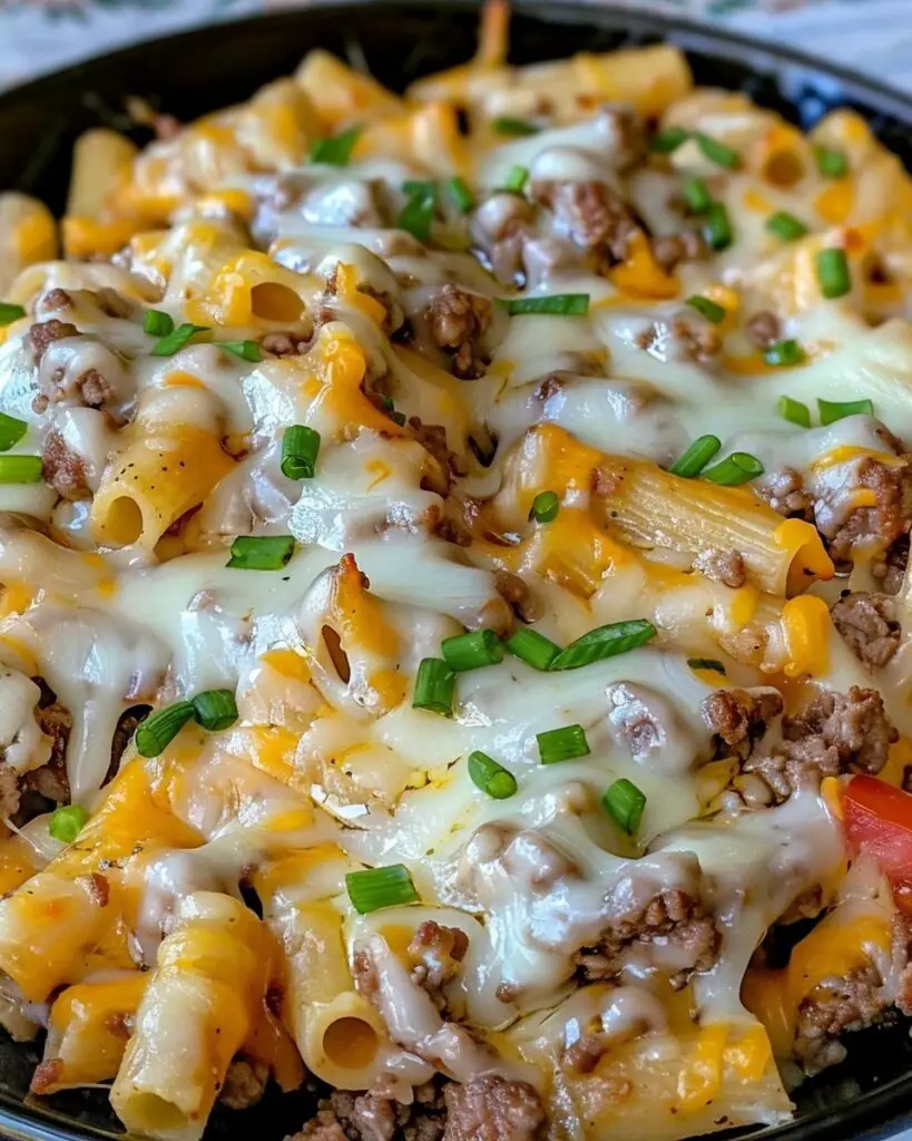 Philly Cheesesteak Pasta