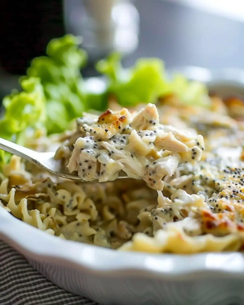 Poppy Seed Chicken Casserole