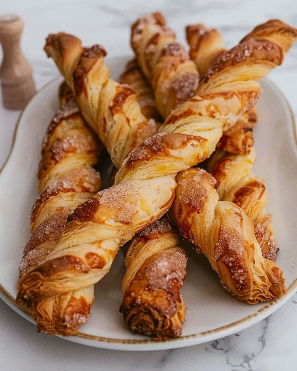 Puff Pastry Cinnamon Twists