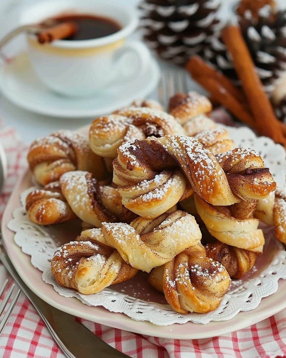 Puff Pastry Cinnamon Twists