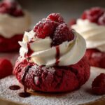 Red Velvet Pavlova Bombs