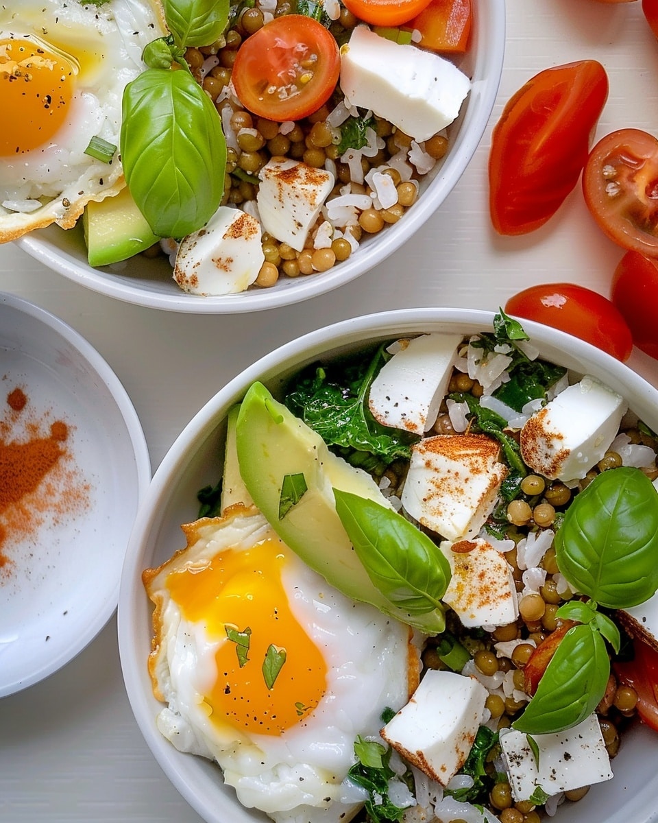 Rice and Lentil Nourish Bowls