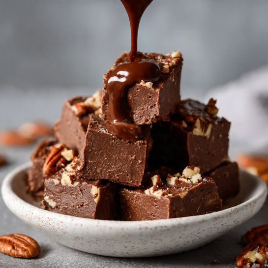 Rich Chocolate Pecan Fudge