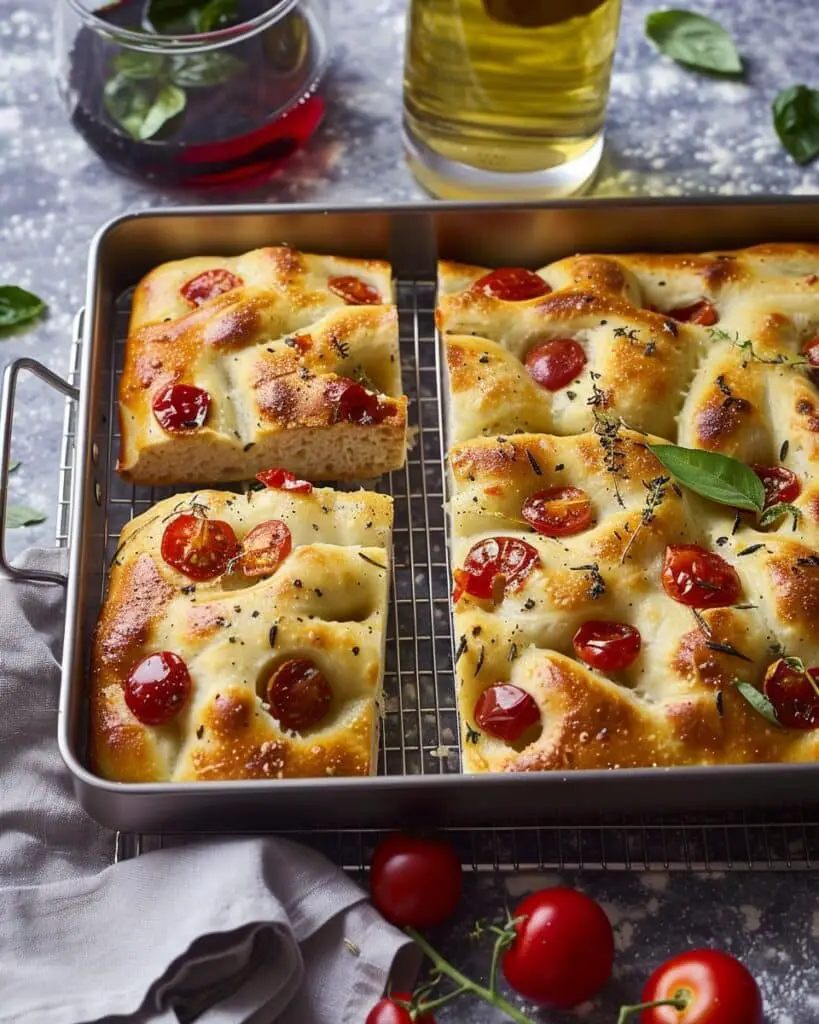 Roasted Tomato Focaccia
