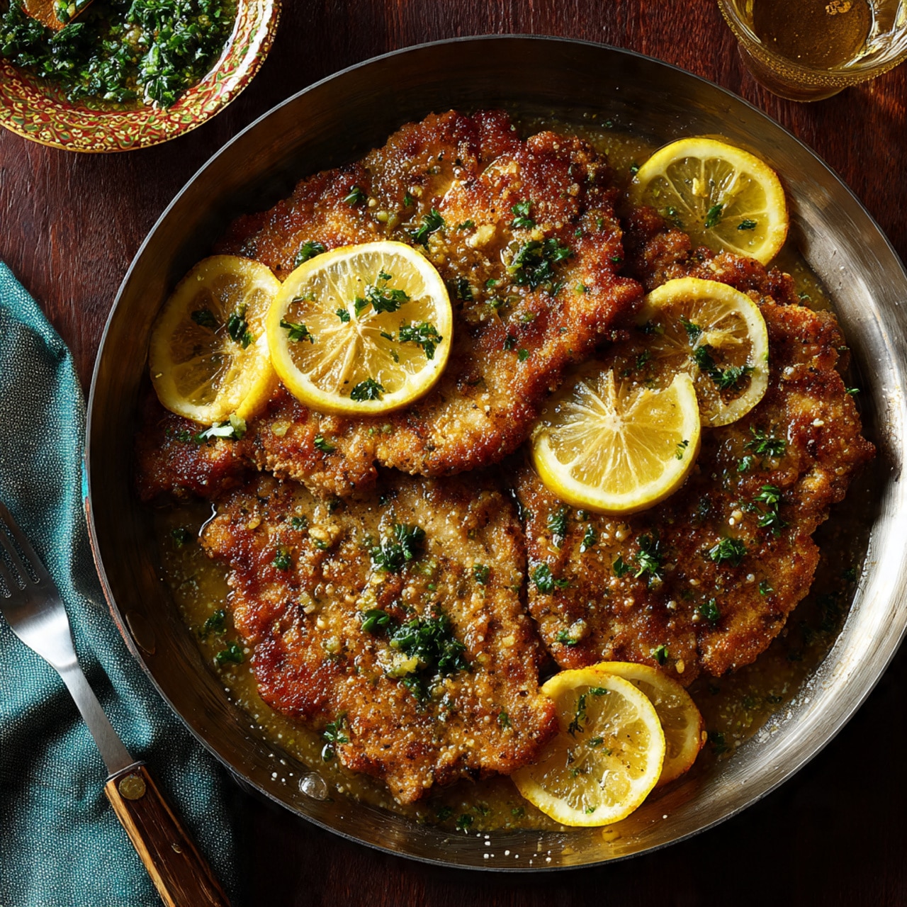 Scaloppine al Limone (Lemon Veal Cutlets)