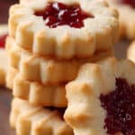 Shortbread Cookies with Jam