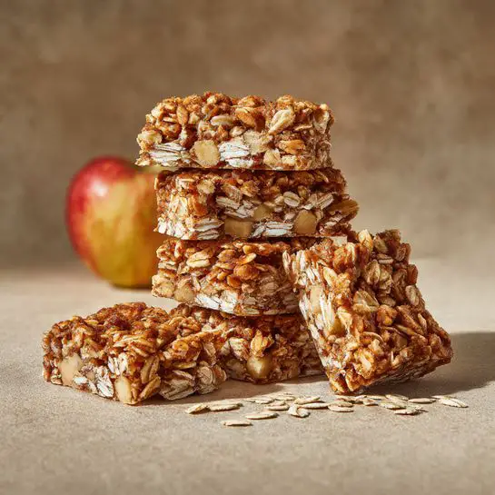 Soft & Chewy Cinnamon Apple Oat Bars (Wholesome & Comforting)