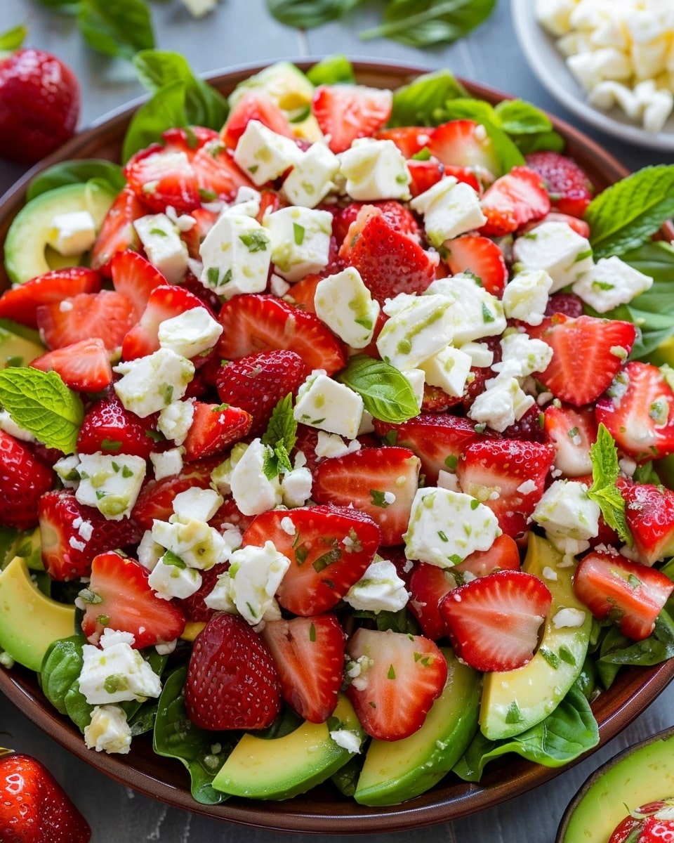 Strawberry Avocado Salad