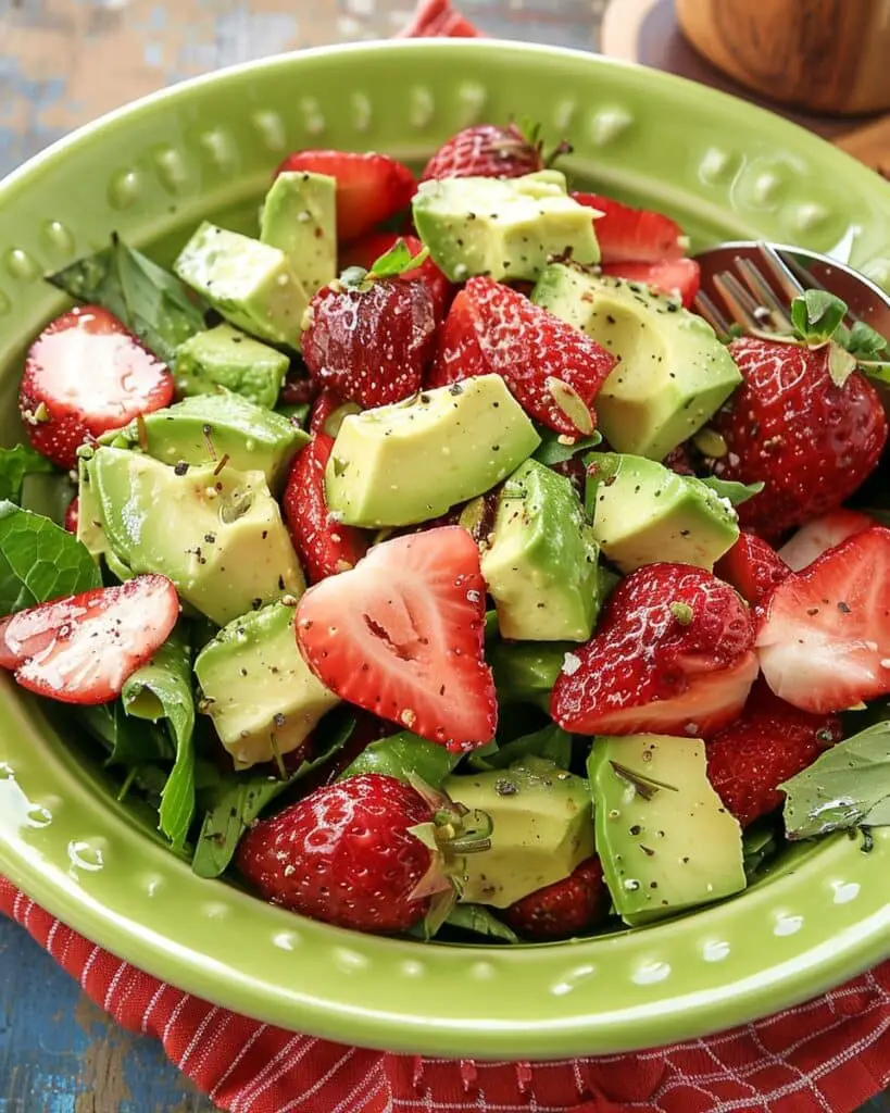 Strawberry Avocado Salad
