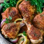 Sumac Chicken with Lemon and Potatoes