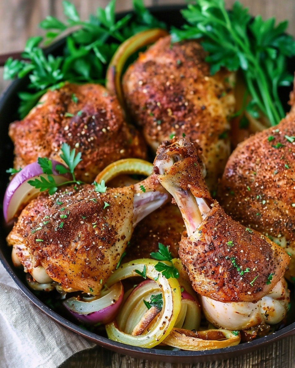 Sumac Chicken with Lemon and Potatoes