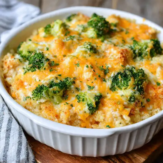 How To Make Broccoli, Rice, Cheese, and Chicken Casserole