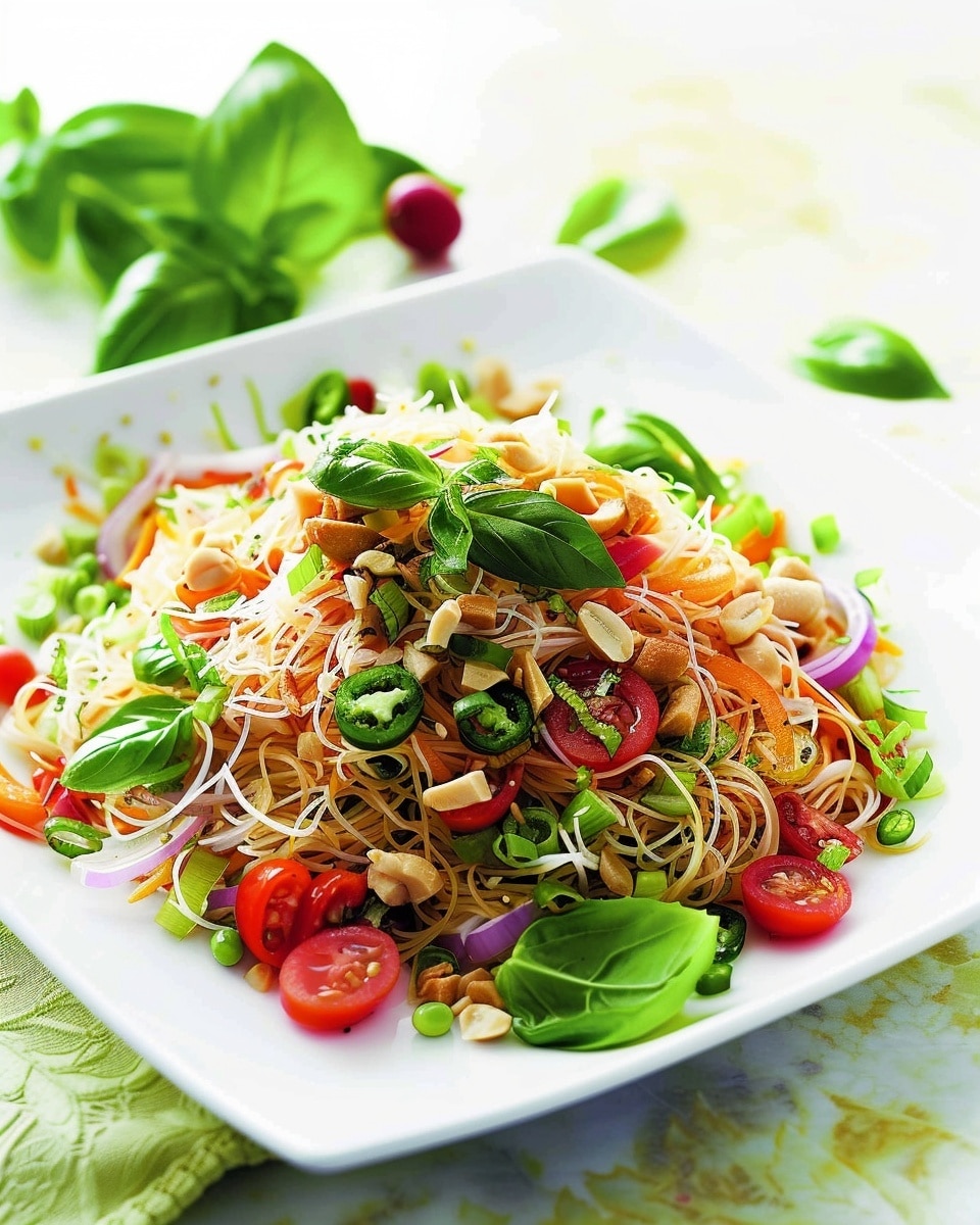 Thai Peanut Noodle Salad