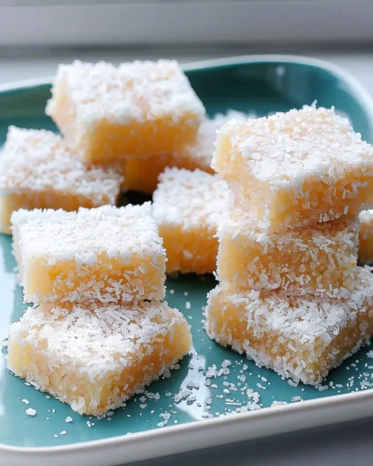 4-Ingredient Coconut Coconut Bars