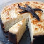 Flourless Vanilla Bean Greek Yogurt Cake