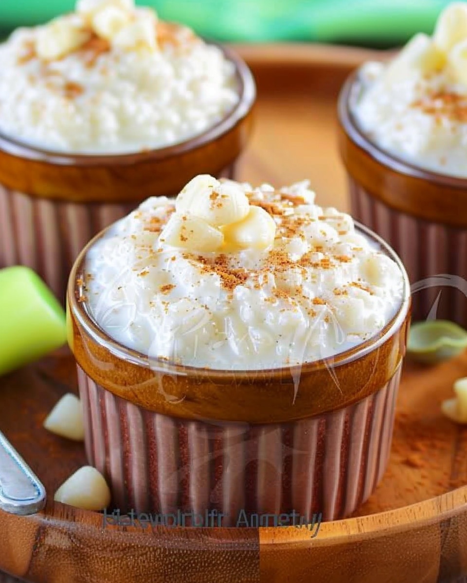 Vanilla Bean Rice Pudding