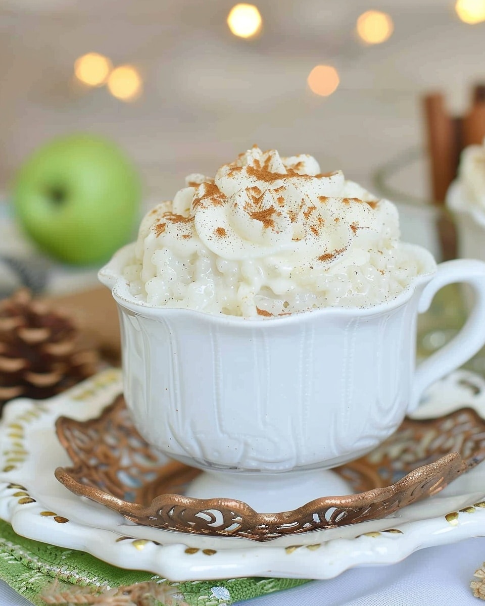 Vanilla Bean Rice Pudding