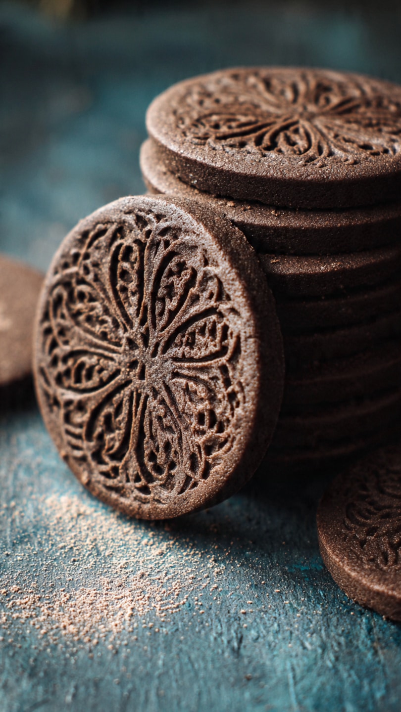 Vegan Chocolate Shortbread (4 Ingredient)